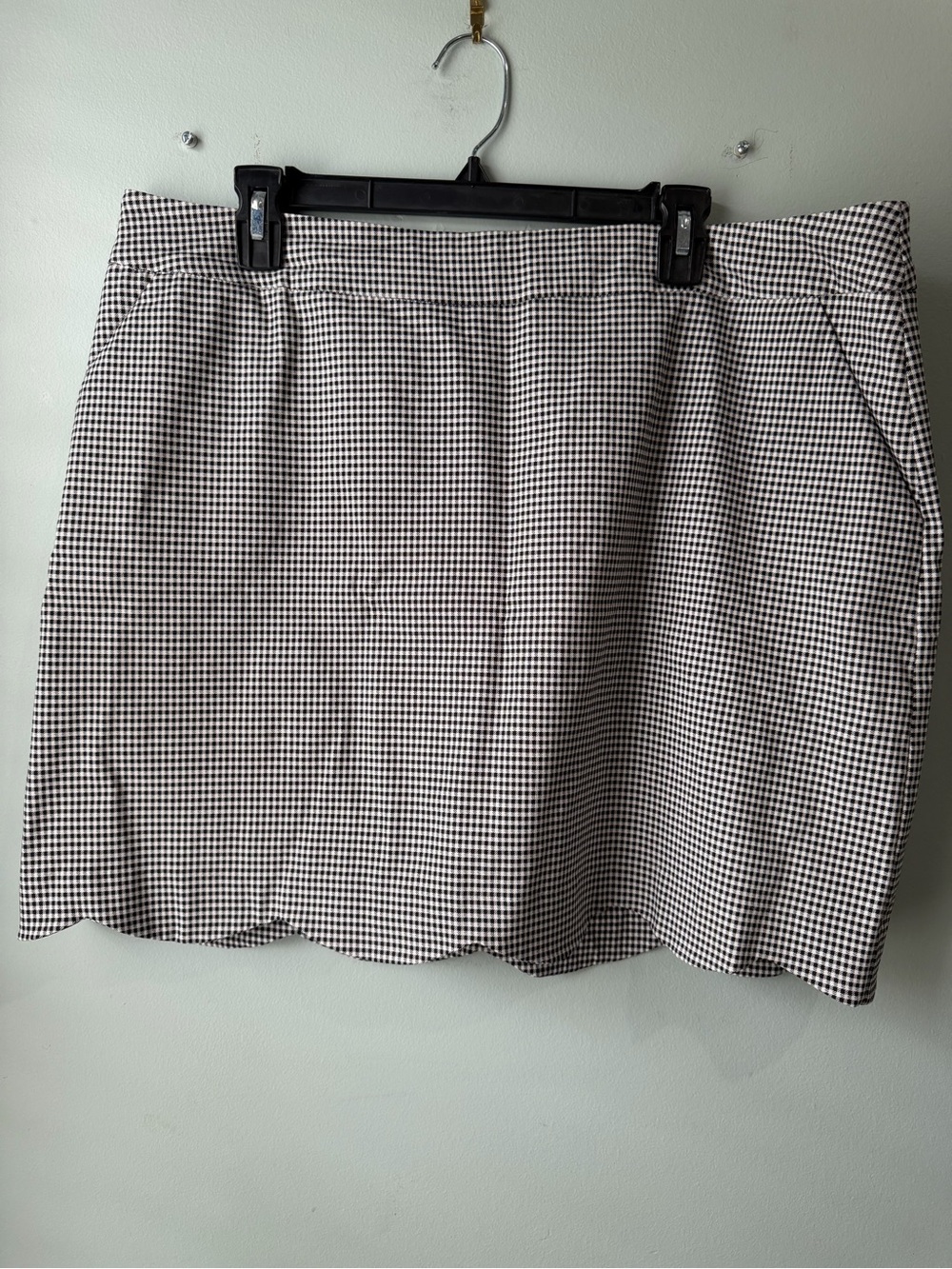 Tribal Scalloped Hem Mini Skirt – Size 1X - Picture 2 of 9